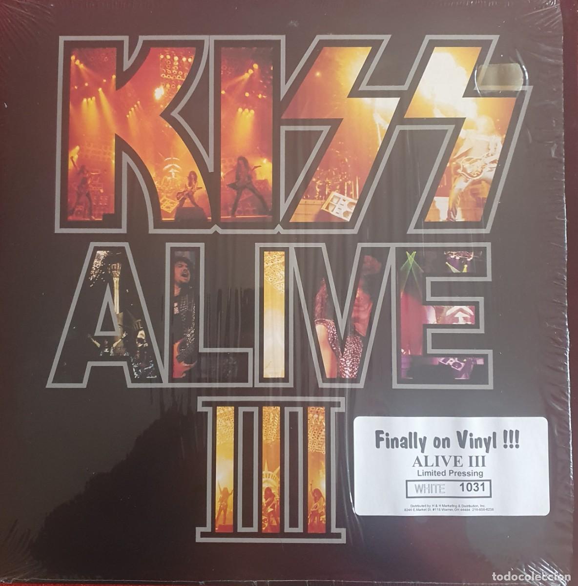 Discos de vinilo: Kiss - &rdquo;Alive III&rdquo; 2XLP - Foto 1
