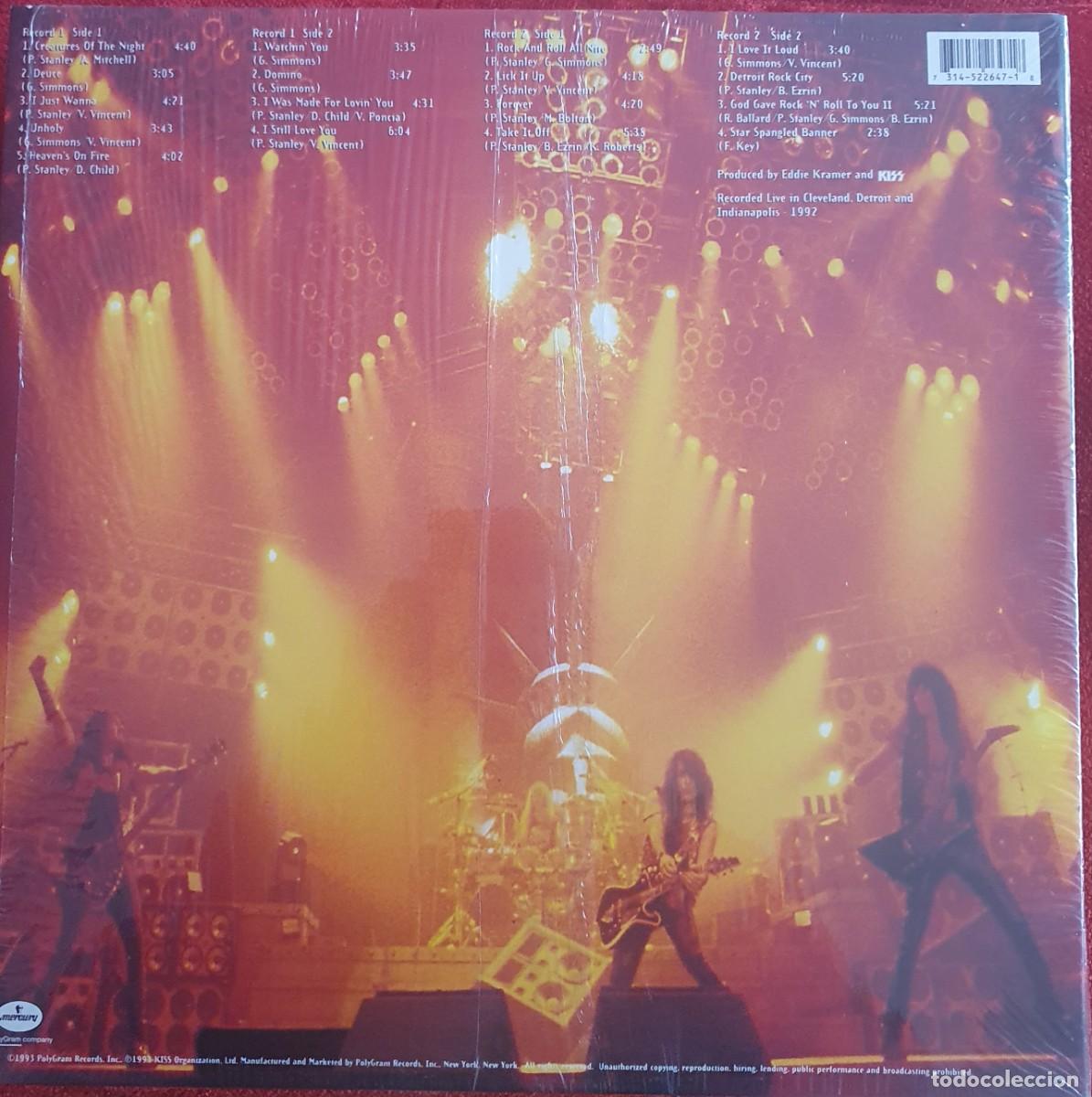 Discos de vinilo: Kiss - &rdquo;Alive III&rdquo; 2XLP - Foto 2