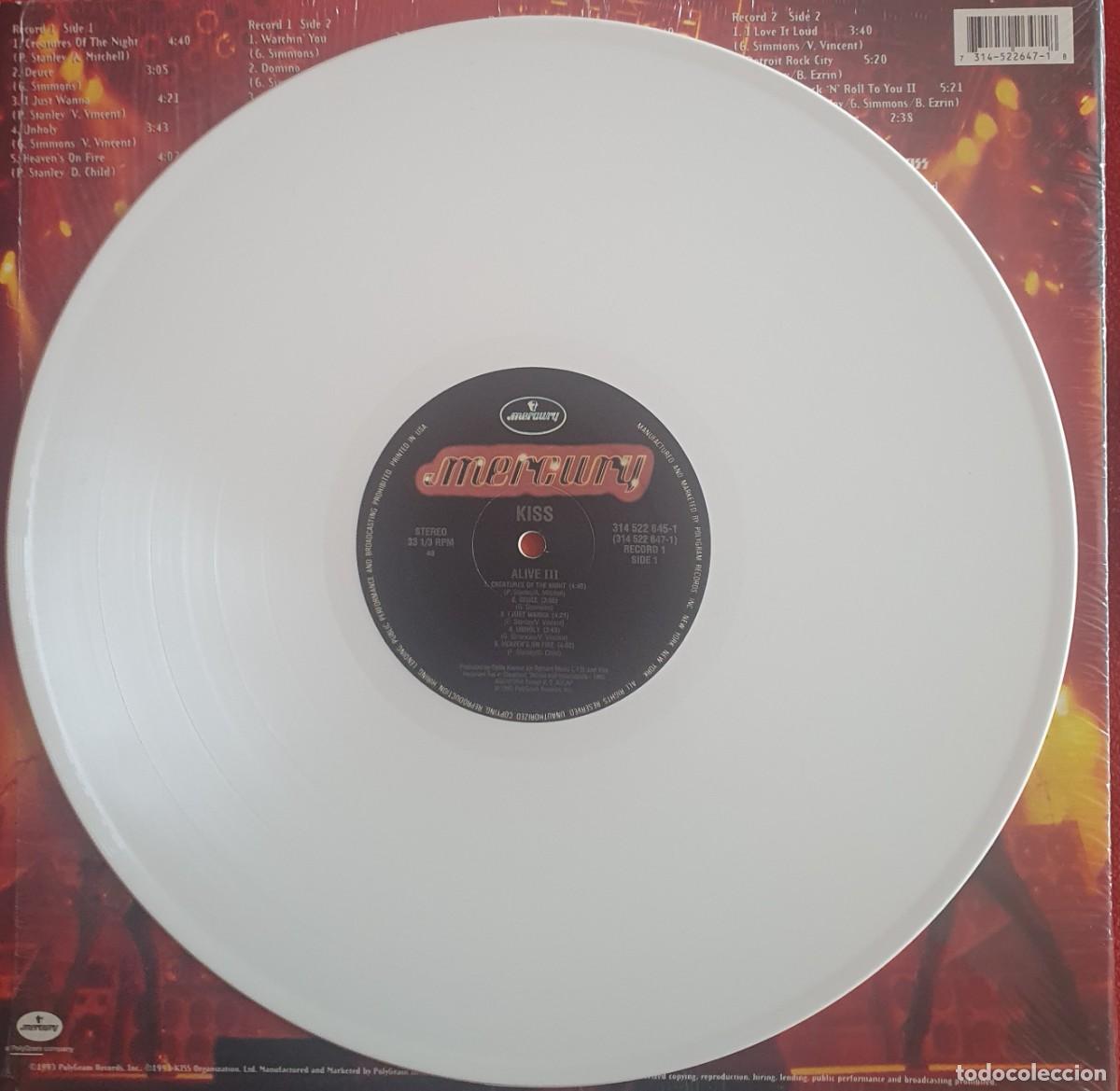Discos de vinilo: Kiss - &rdquo;Alive III&rdquo; 2XLP - Foto 3
