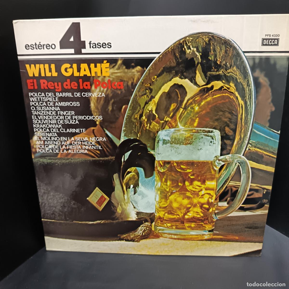 Discos de vinilo: WILL GLAHE, EL REY DE LA POLCA. LP POLKA - Foto 1