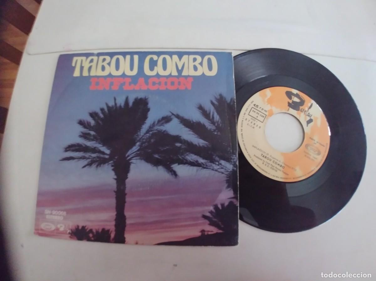 Discos de vinilo: TABOU COMBO-SINGLE INFLACION - Foto 1