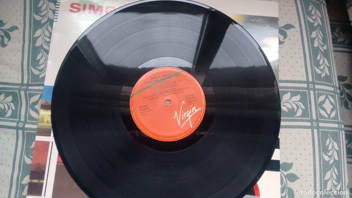 Discos de vinilo: L.P. (vinilo) de SIMPLE MINDS a&ntilde;os 80 - Foto 3