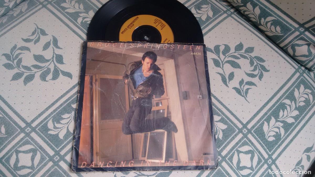 Discos de vinilo: Single ( vinilo) de BRUCE SPRINGSTEEN a&ntilde;os 80 - Foto 1