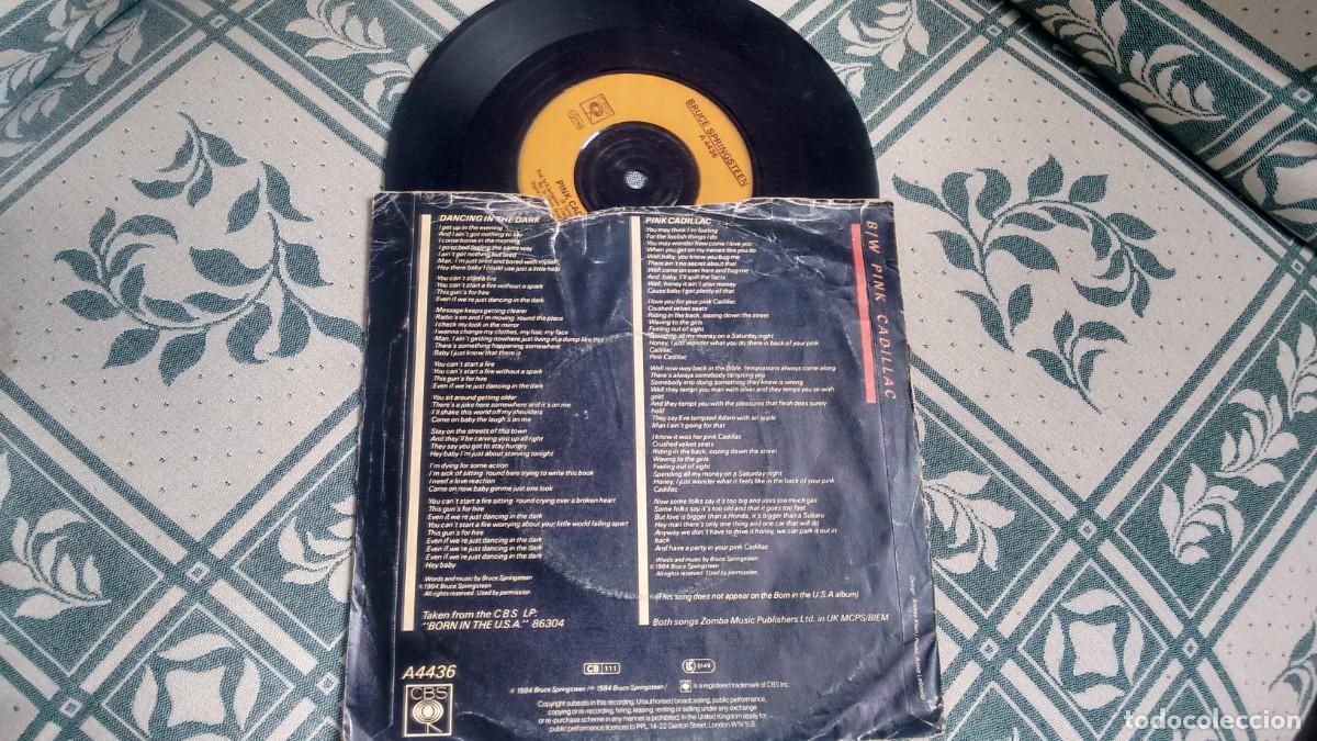 Discos de vinilo: Single ( vinilo) de BRUCE SPRINGSTEEN a&ntilde;os 80 - Foto 2