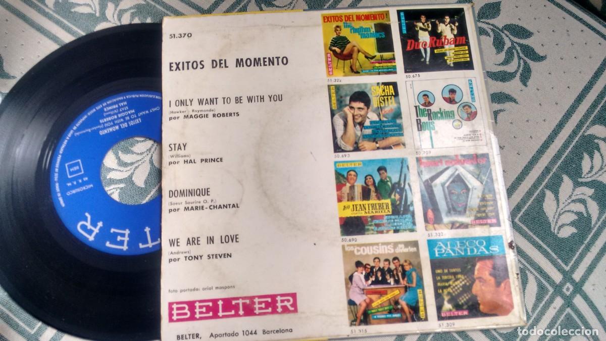 Discos de vinilo: E.P. (vinilo) de varios : EXITOS DEL MOMENTO a&ntilde;os 60 - Foto 2