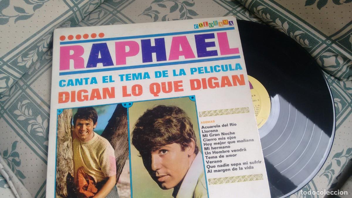 Discos de vinilo: L.P. (vinilo) de RAPHAEL a&ntilde;os 60 - Foto 1