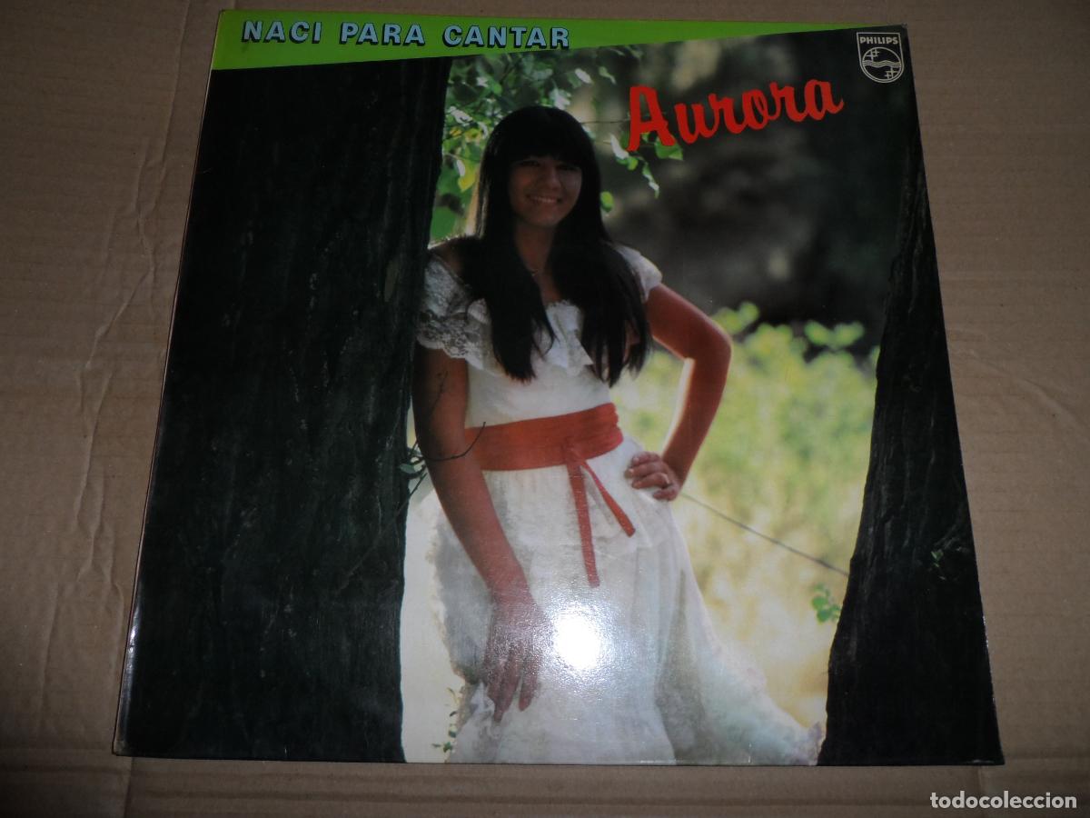 Discos de vinilo: AURORA - NACI PARA CANTAR (SPAIN 1983) - Foto 1