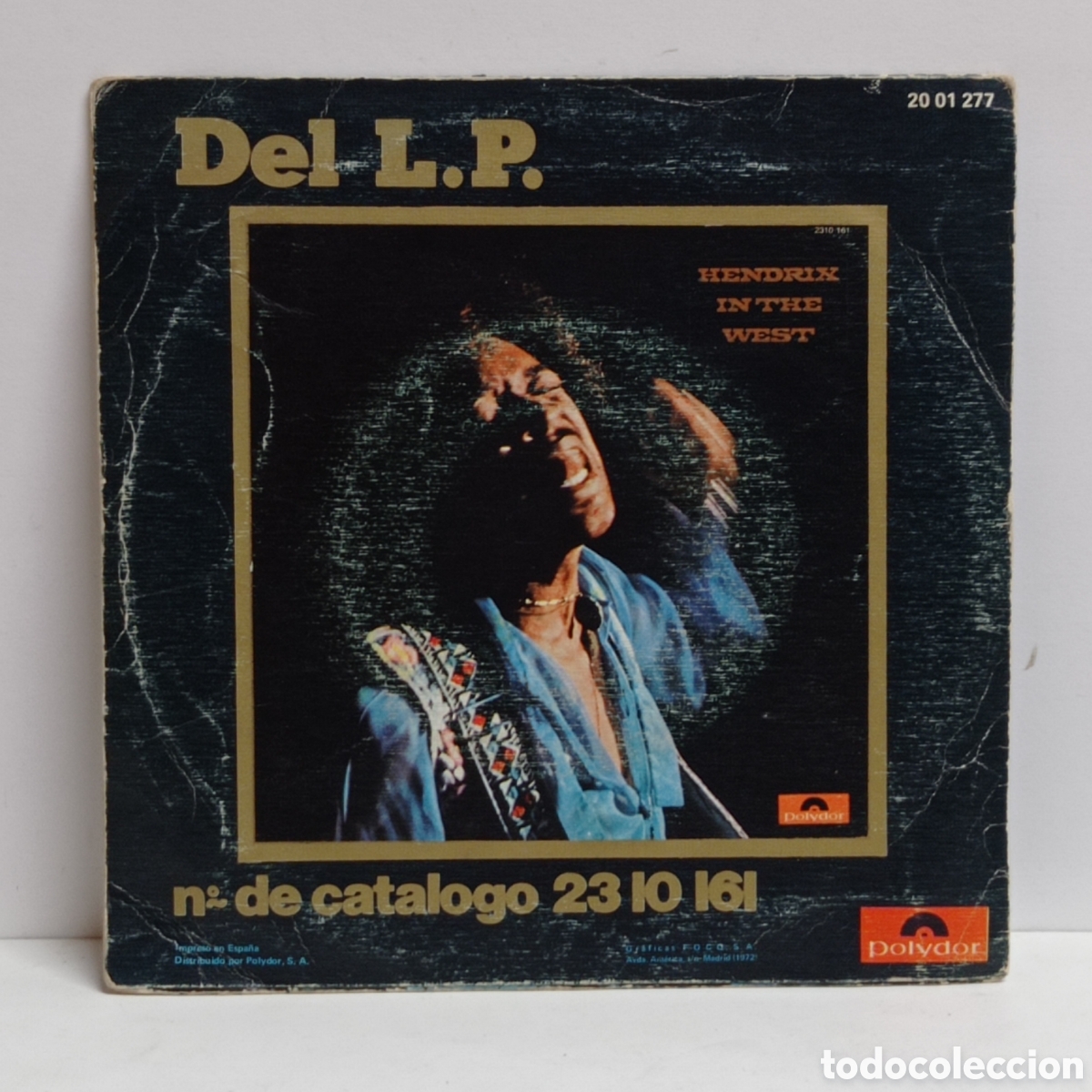 Discos de vinilo: JIMI HENDRIX, JOHNNY B. GOODE (POLYDOR 1972} - Foto 2