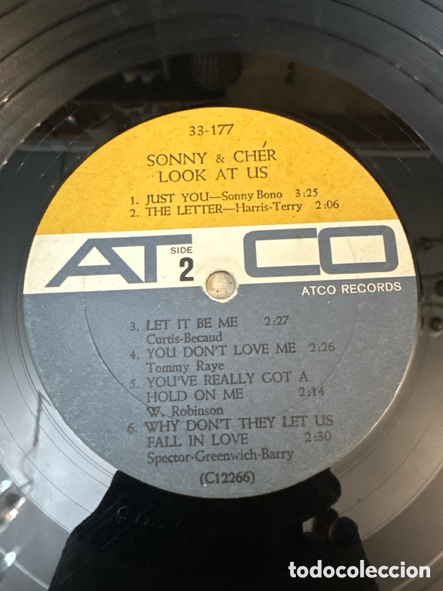 Discos de vinilo: SONNY & CHER ( LOOK AT US ) USA-1965 - Foto 6