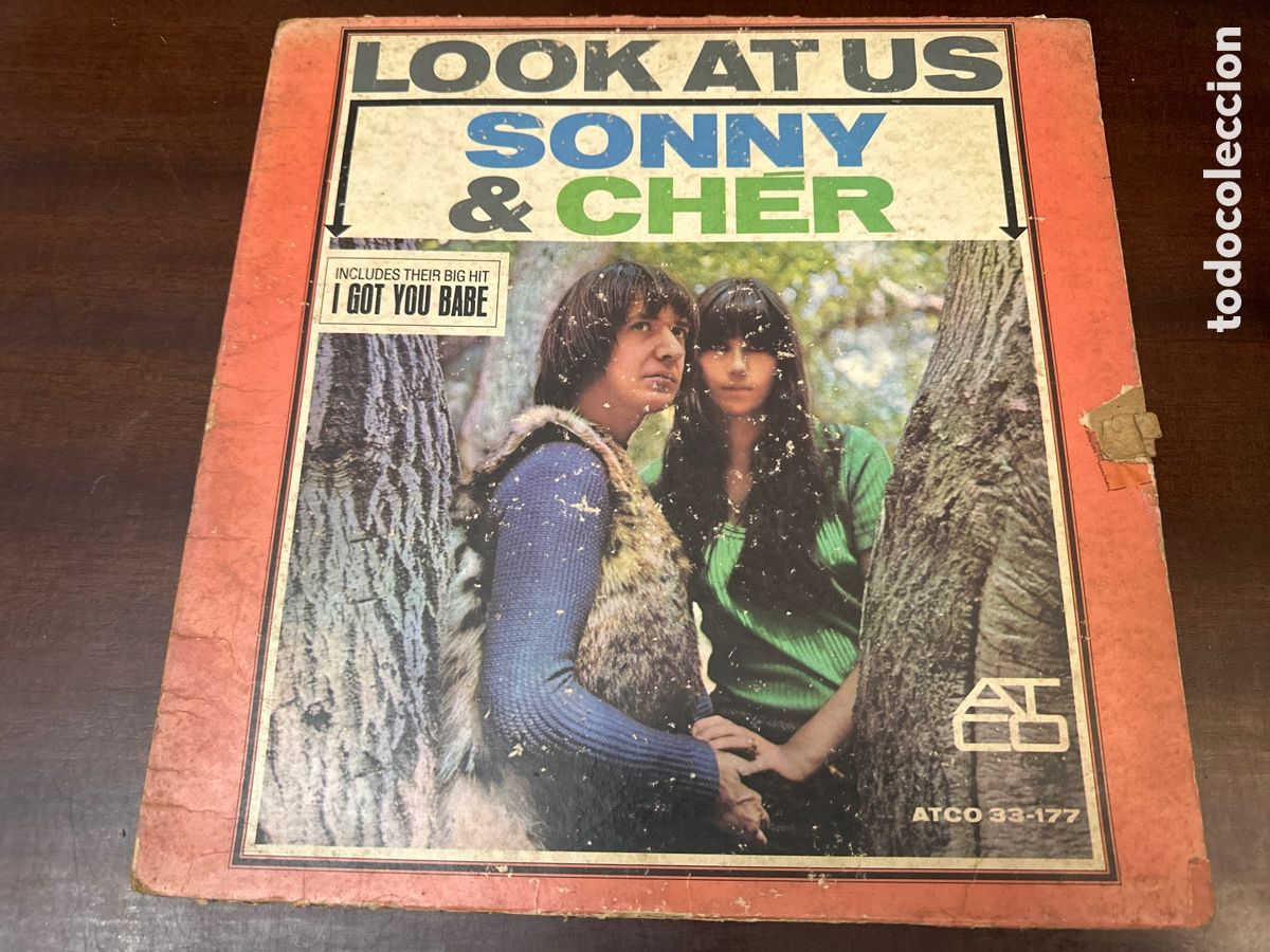 Discos de vinilo: SONNY & CHER ( LOOK AT US ) USA-1965 - Foto 8