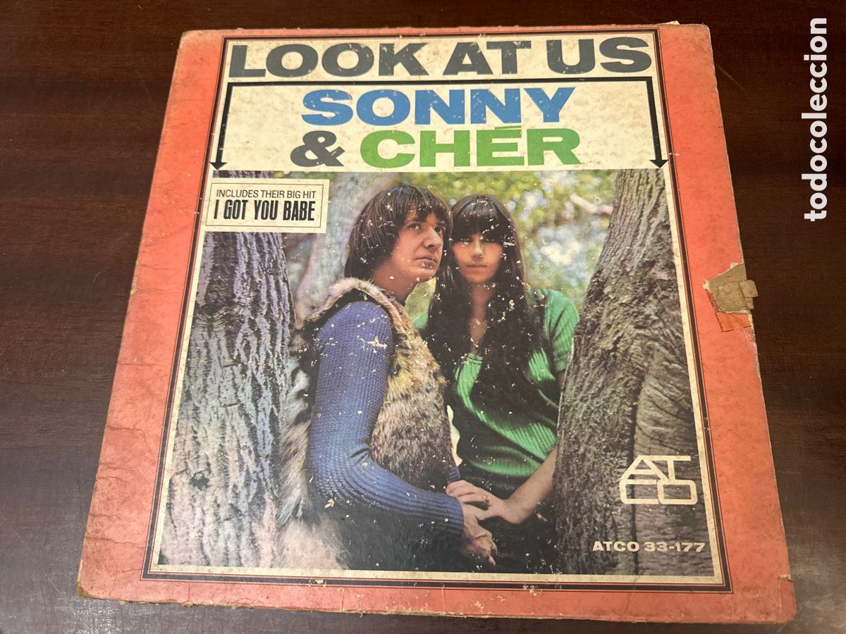 Discos de vinilo: SONNY & CHER ( LOOK AT US ) USA-1965 - Foto 1