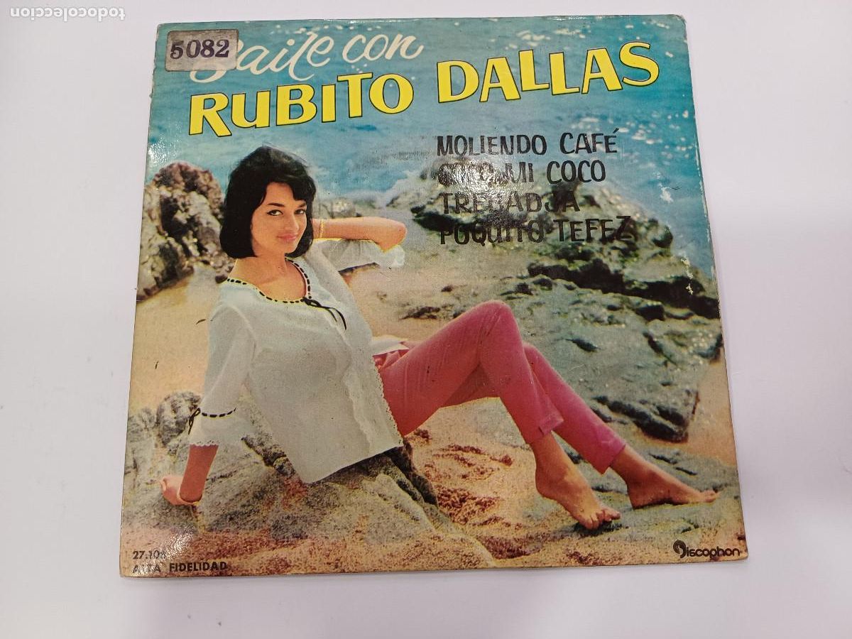 Discos de vinilo: RUBITO DALLAS/MOLIENDO CAFE/SINGLE. - Foto 1