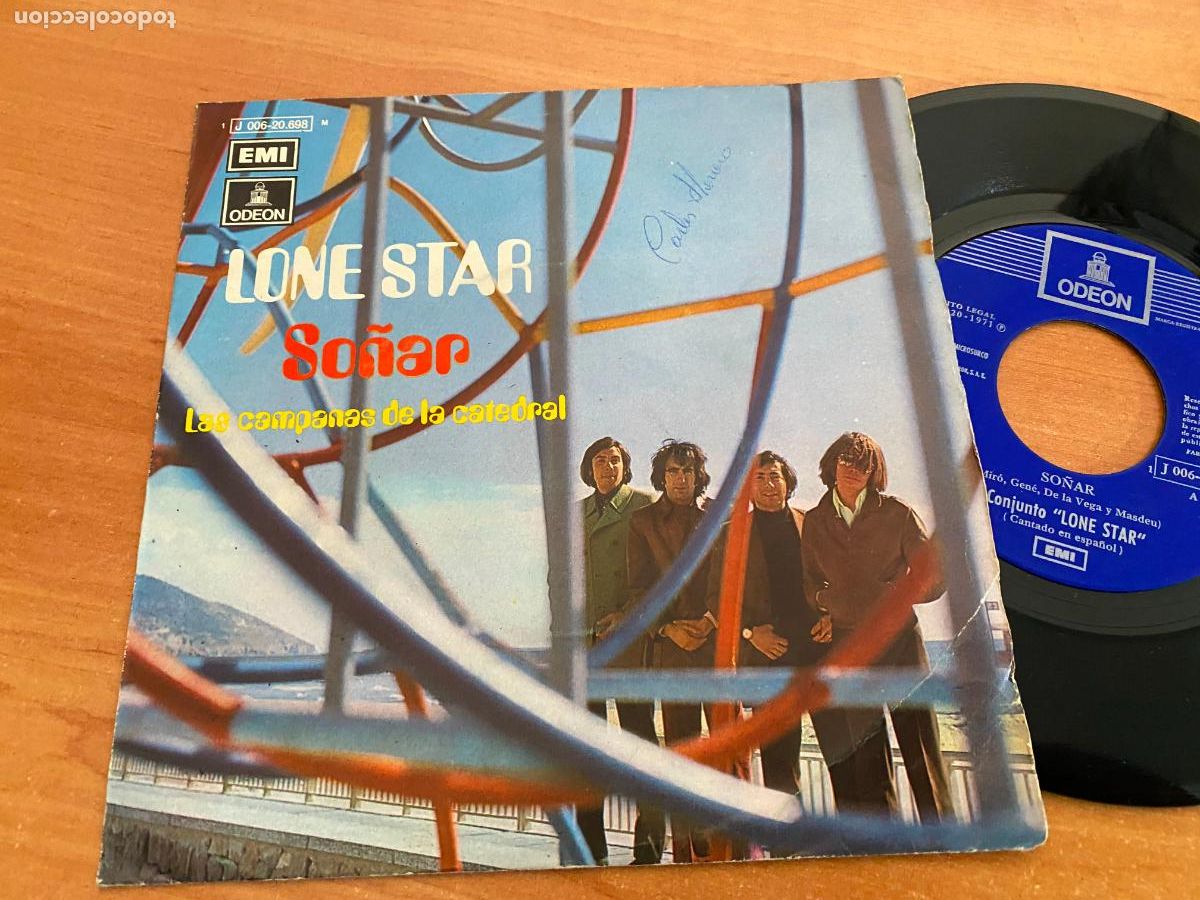 Discos de vinilo: LONE STAR (SO&Ntilde;AR) SINGLE ESPA&Ntilde;A 1971 (EPI20) - Foto 1
