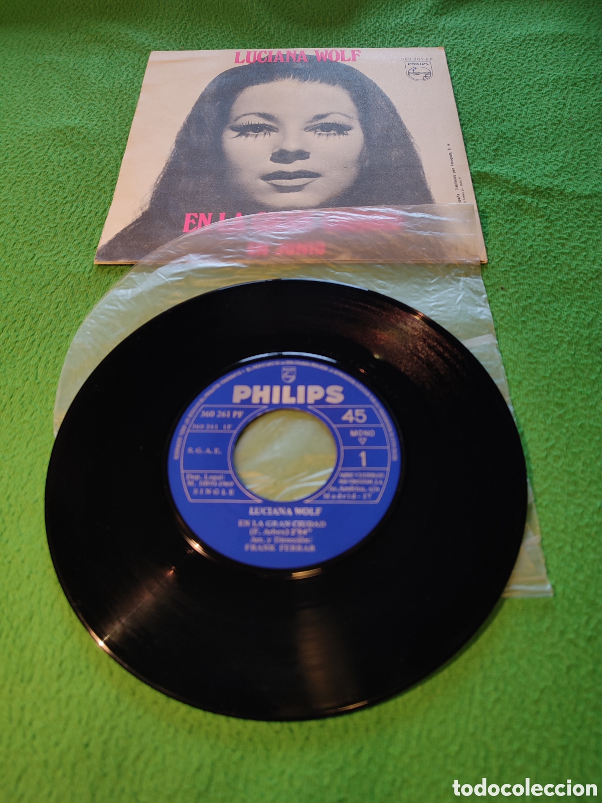 Discos de vinilo: Luciana Wolf - En la gran ciudad - Foto 2