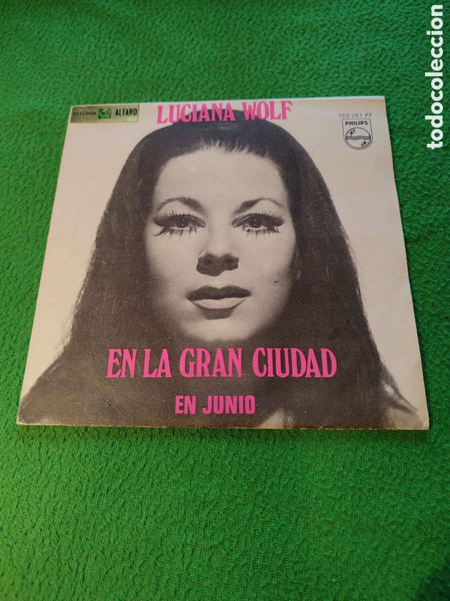 Discos de vinilo: Luciana Wolf - En la gran ciudad - Foto 1