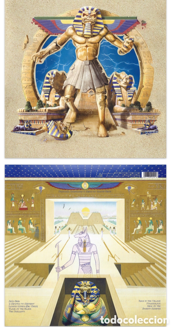 Discos de vinilo: Iron Maiden&nbsp;&lrm;&ndash;&nbsp;Powerslave Limitado - Foto 3