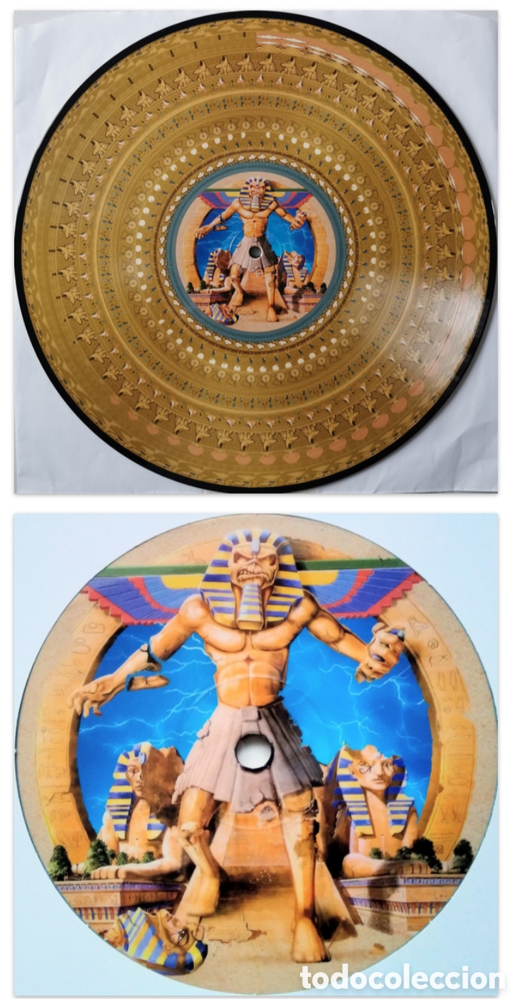 Discos de vinilo: Iron Maiden&nbsp;&lrm;&ndash;&nbsp;Powerslave Limitado - Foto 4