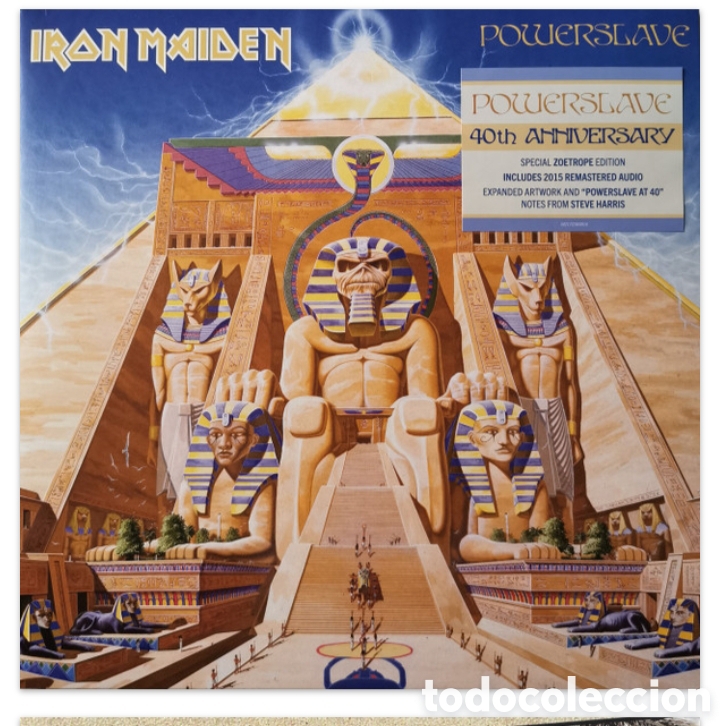 Discos de vinilo: Iron Maiden&nbsp;&lrm;&ndash;&nbsp;Powerslave Limitado - Foto 1