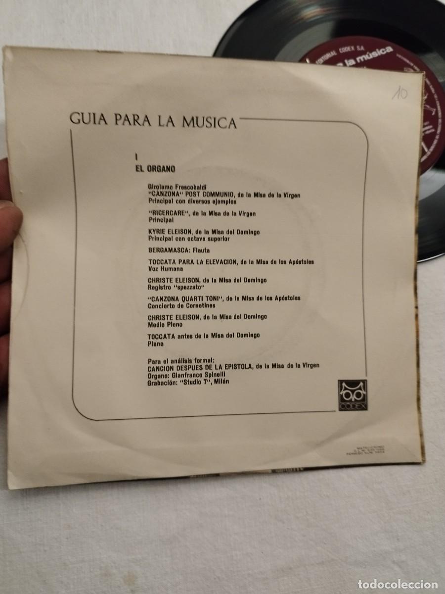 Discos de vinilo: Historia de la m&uacute;sica, codex. El &oacute;rgano. Single 7&rdquo;. - Foto 4