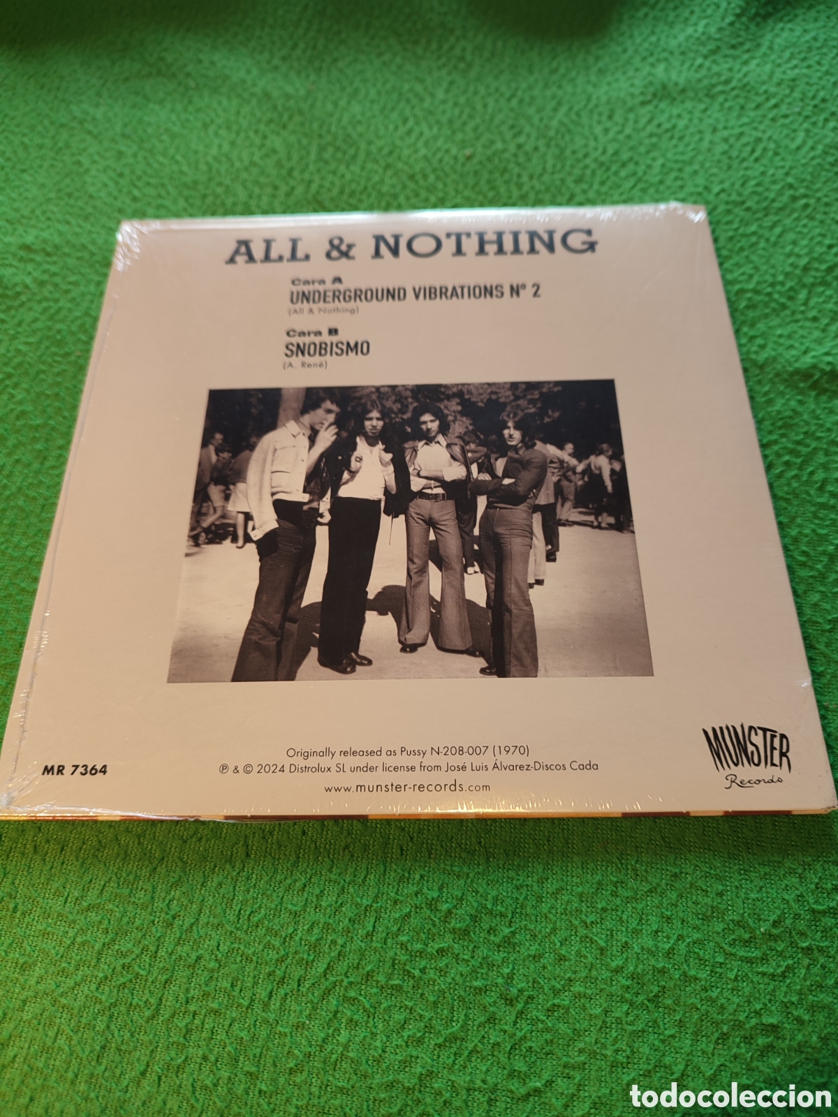 Discos de vinilo: All & Nothing - Underground vibrations n-2 - Foto 2
