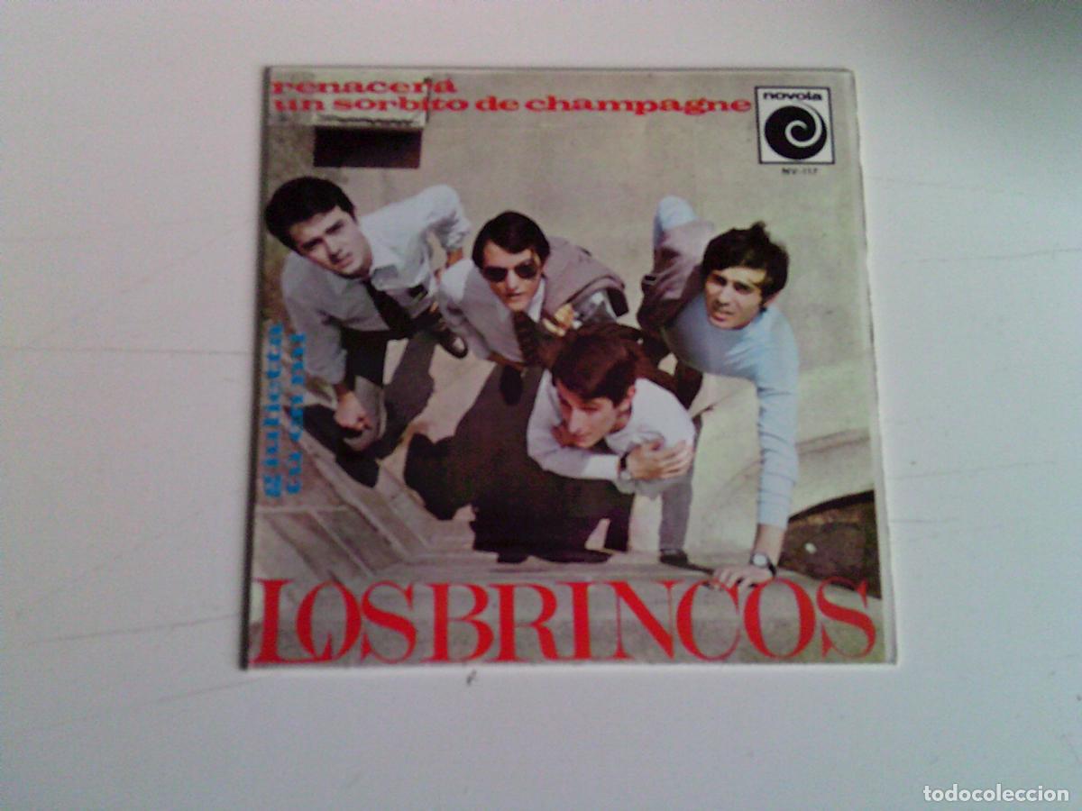Discos de vinilo: Singels Los Brincos Renacer&aacute; - Foto 1