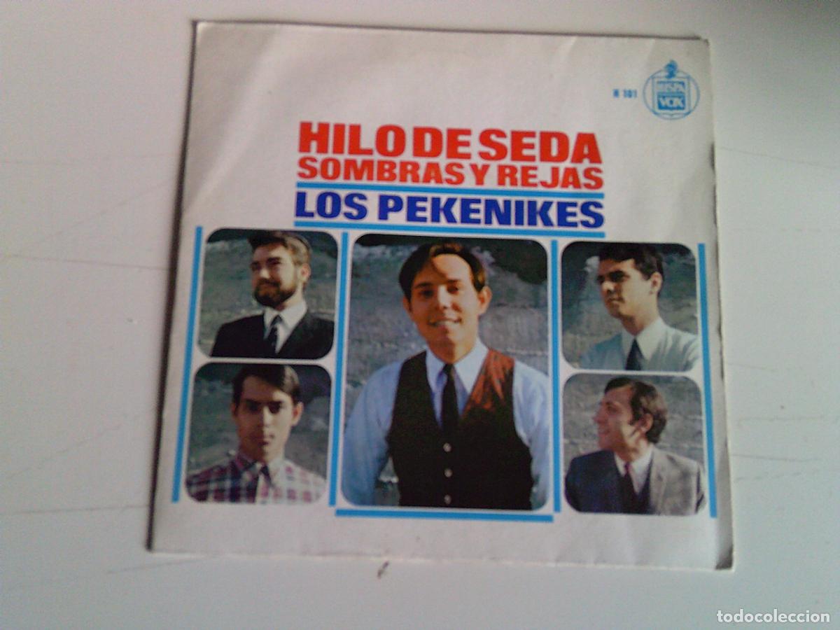 Discos de vinilo: Singels Los Pekenikes Hilo de seda - Foto 1