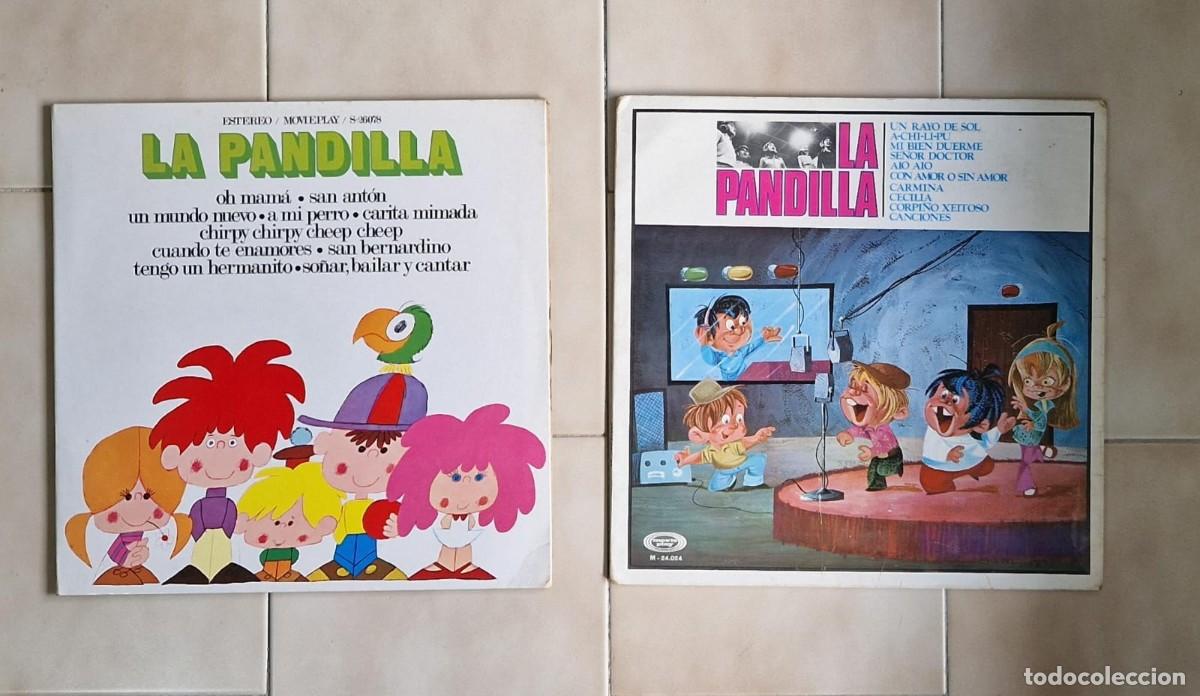 Discos de vinilo: 2 Vinilos La pandilla - Foto 1