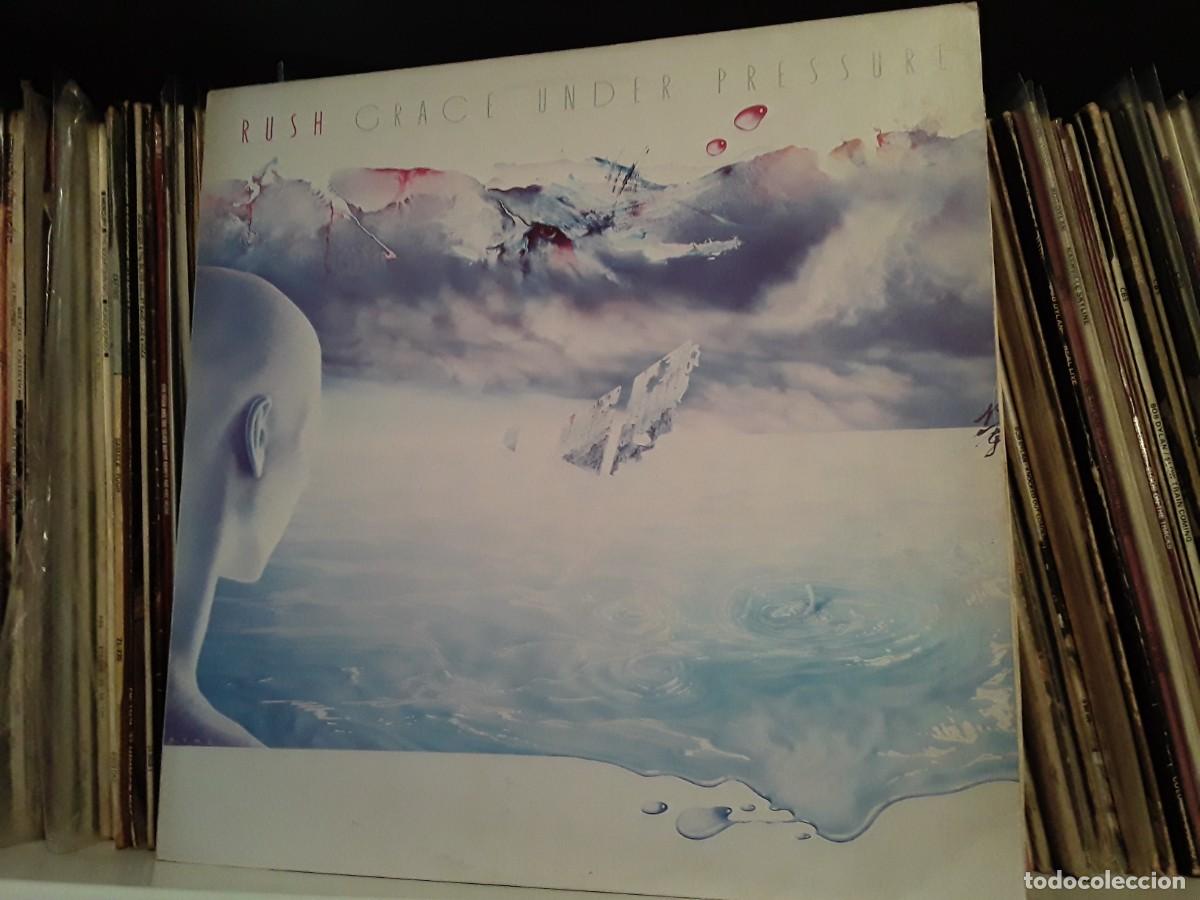 Discos de vinilo: Rush &lrm;&ndash; Grace Under Pressure - lp edic. brasil 1984 - Foto 1