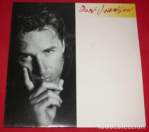 Discos de vinilo: Don Johnson 33T Let it Roll VG EX lp - Foto 1