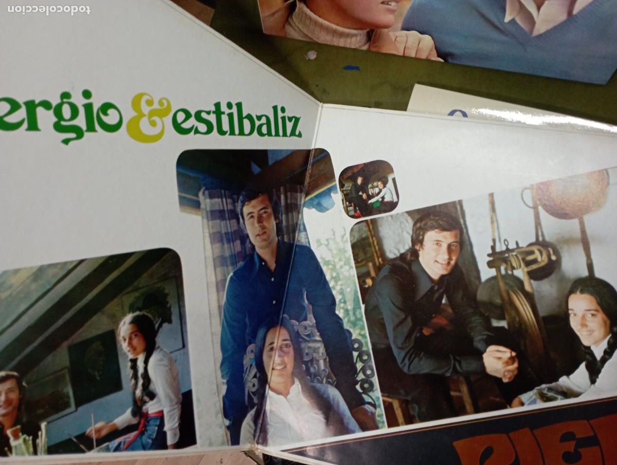 Discos de vinilo: lote tres lp sergio y estibaliz - Foto 4
