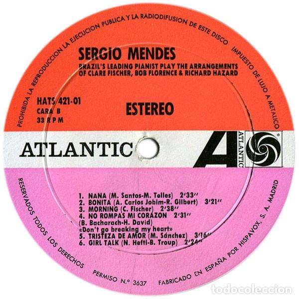 Discos de vinilo: Sergio Mendes - The Great Arrival (LP Bossa Nova Vinilo) - Foto 3