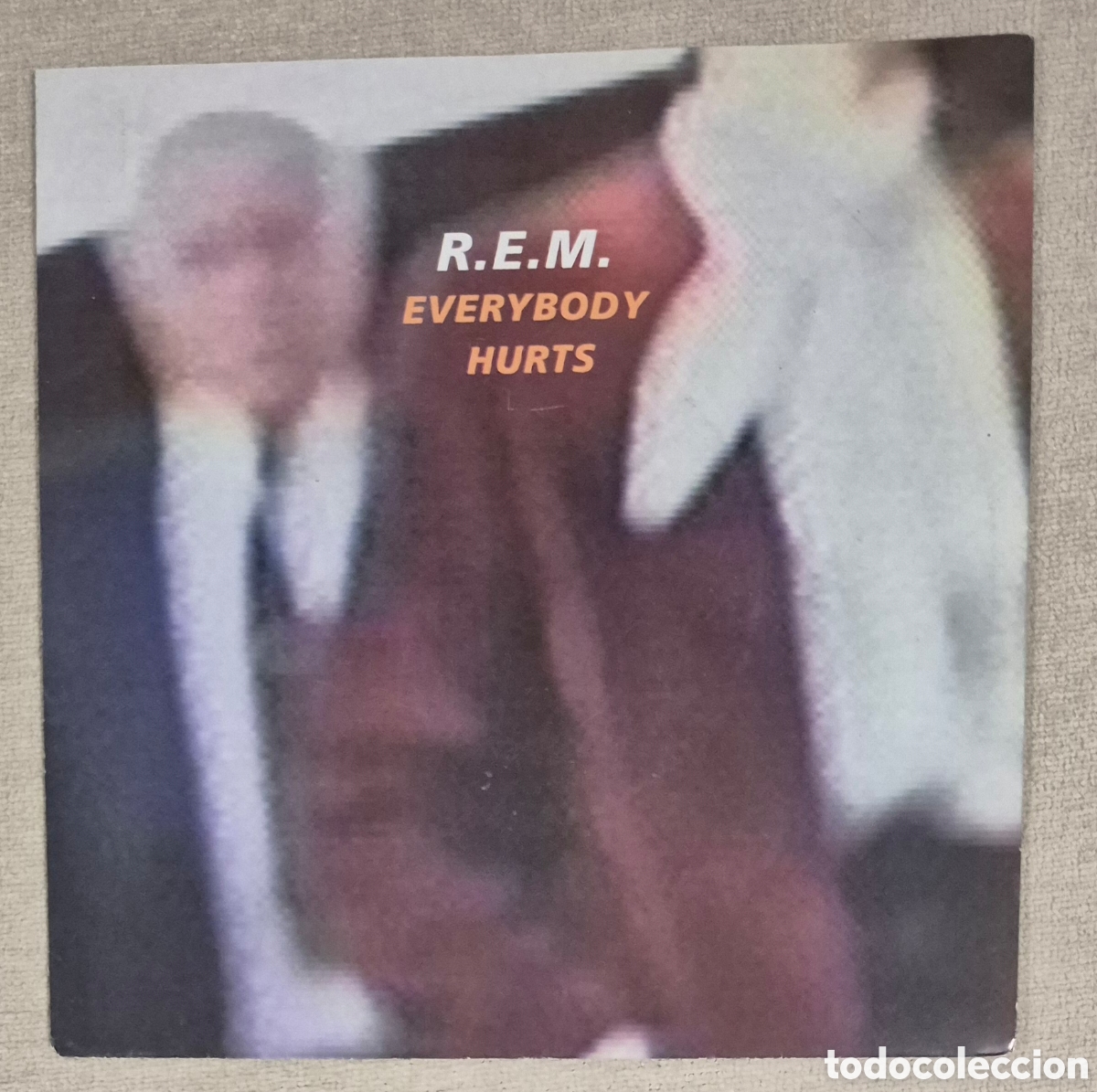 Discos de vinilo: SINGLE - R.E.M. - EVERYBODY HURTS 1993 - Foto 1