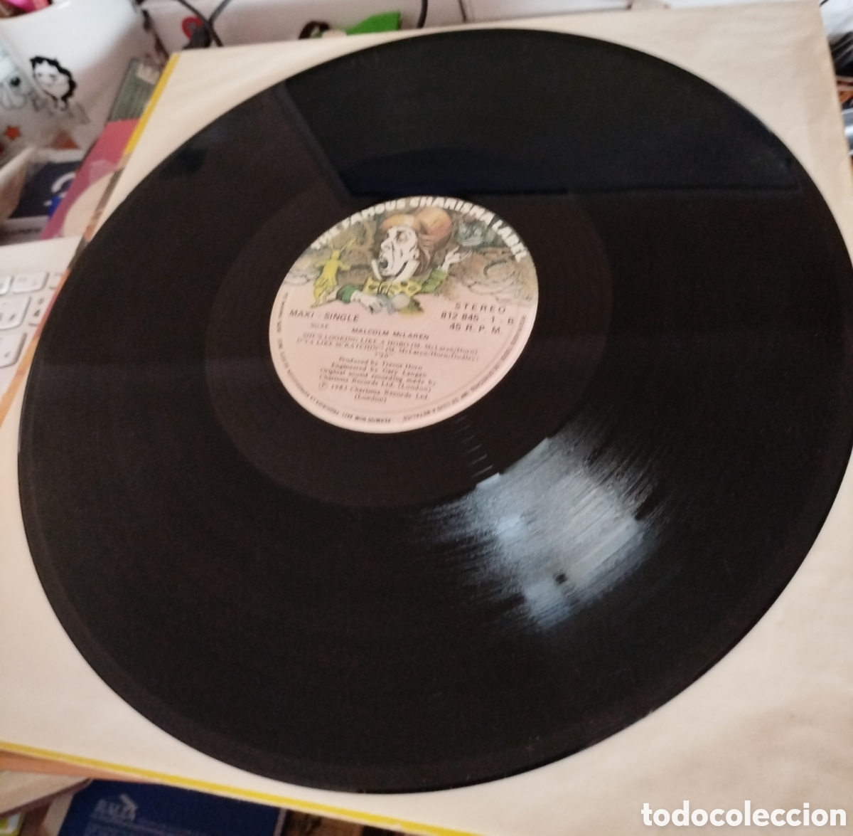 Discos de vinilo: Malcom McLaren - Double dutch - Foto 2
