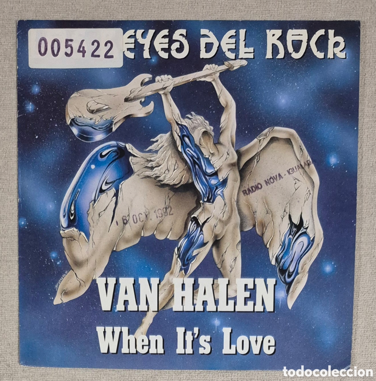 Discos de vinilo: SINGLE - VAN HALEN - WHEN ITS LOVE 1992 (PROMO) - Foto 1