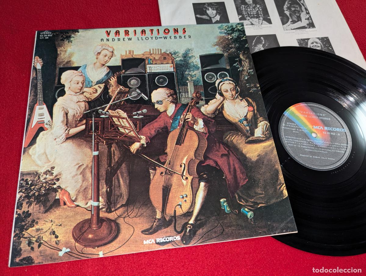 Discos de vinilo: ANDREW LLOYD WEBBER Variations LP 1978 MCA ESPA&Ntilde;A SPAIN - Foto 1