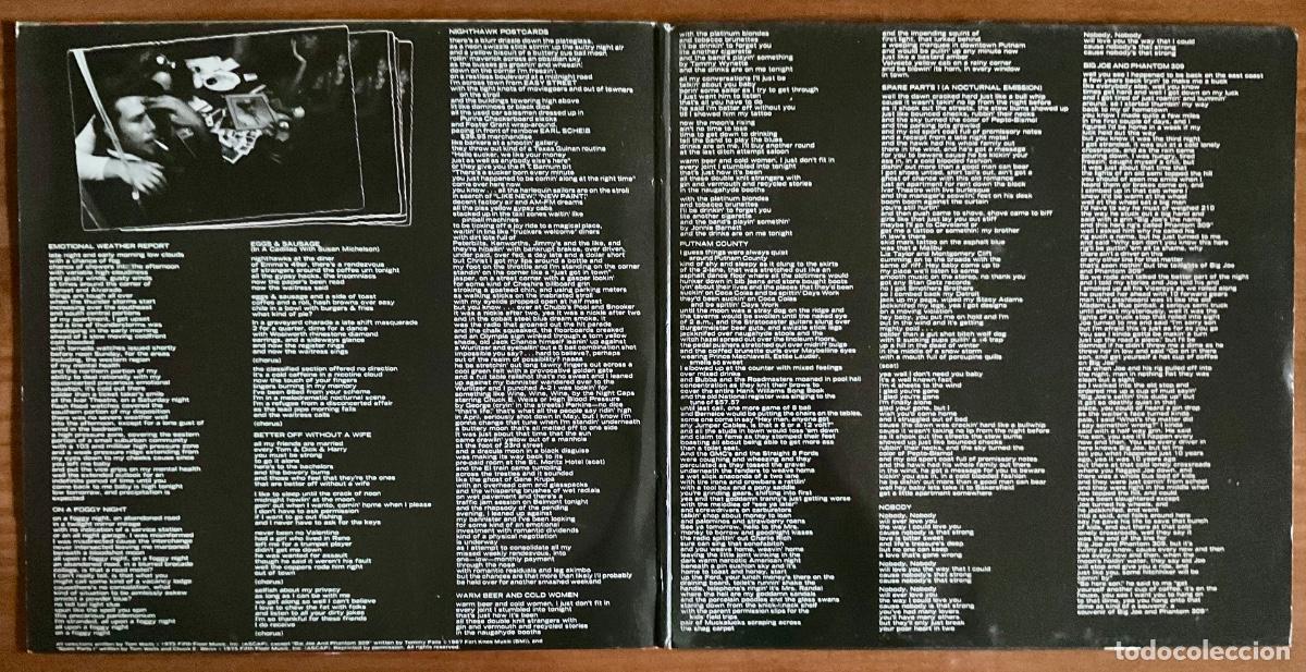 Discos de vinilo: TOM WAITS - NIGHTHAWKS AT THE DINER - Foto 3