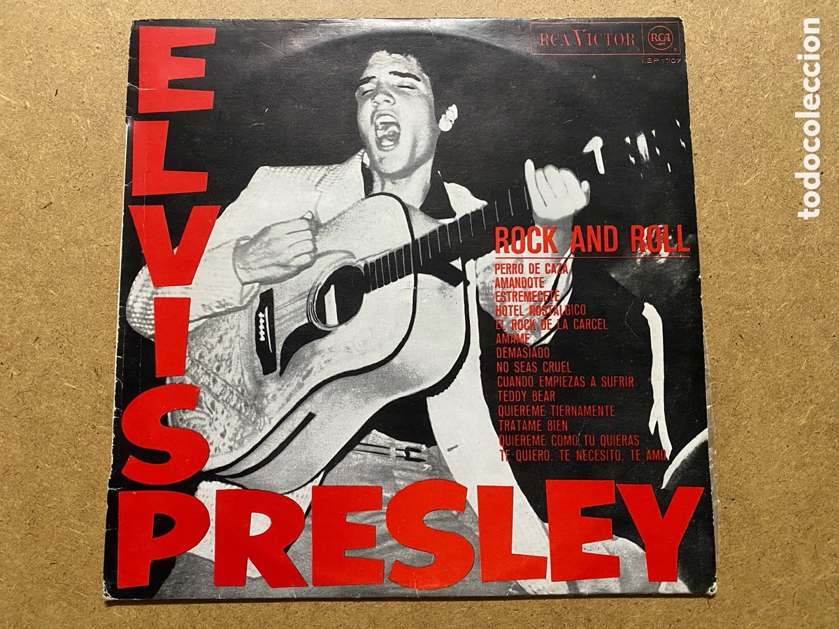 Discos de vinilo: LP VINILO ELVIS PRESLEY. ROCK AND ROLLITO - Foto 1