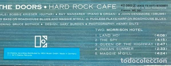 Discos de vinilo: The Doors &lrm;&ndash; Morrison Hotel - Foto 3