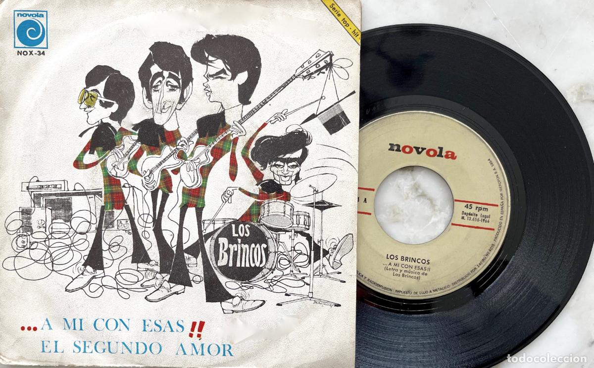 Discos de vinilo: LOS BRINCOS. A MI CON ESAS. SINGLE ORIGINAL ESPA&Ntilde;A 1966 - Foto 1