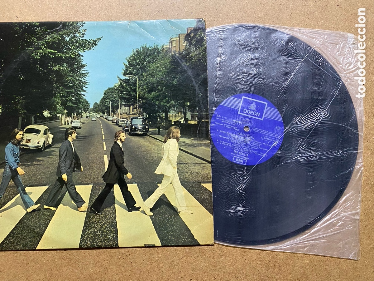Discos de vinilo: LP VINILO BEATLES. ABBEY ROAD. EDICI&Oacute;N ESPA&Ntilde;OLA - Foto 3