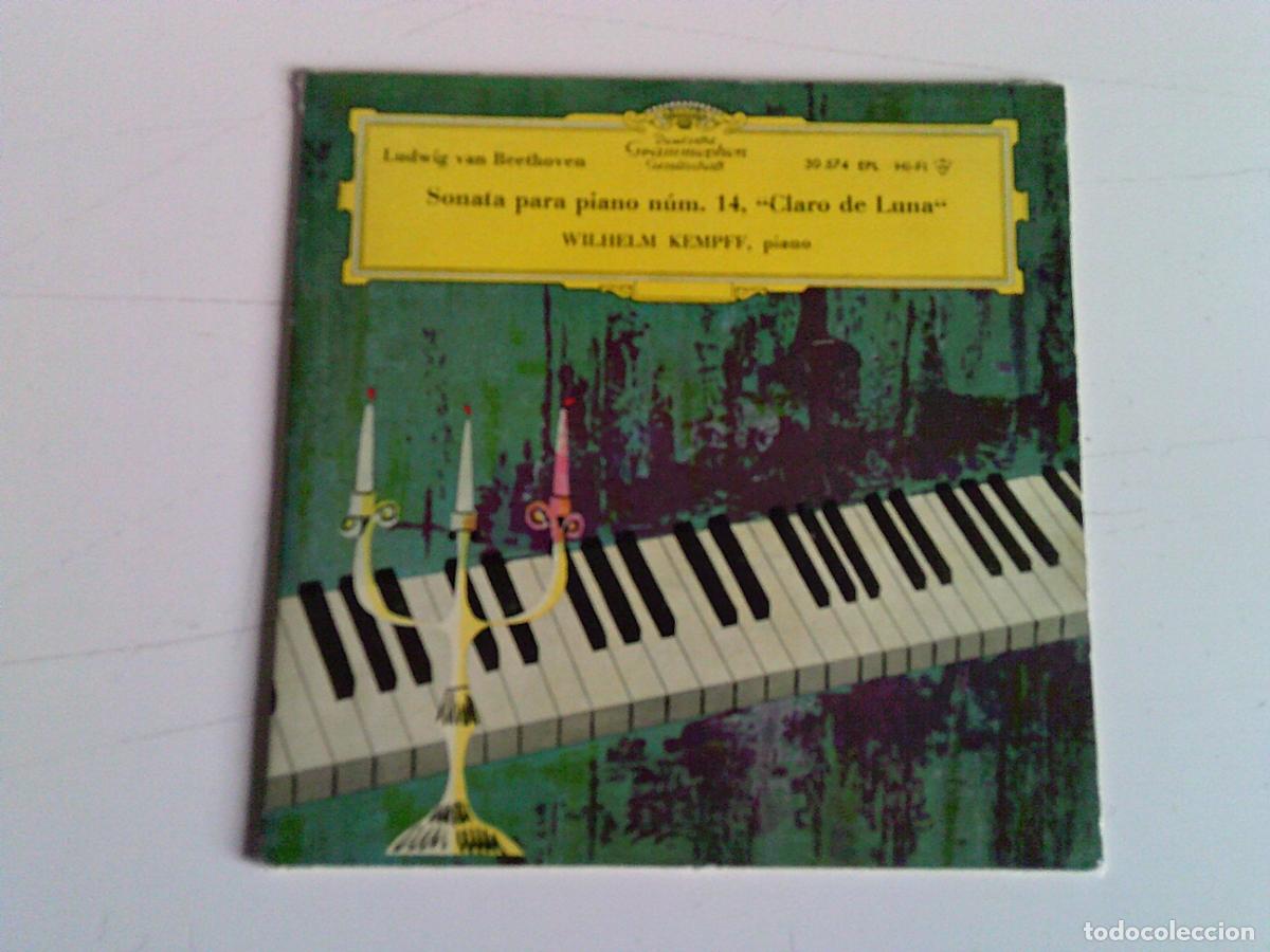 Discos de vinilo: Singels Sonata n&ordm; 14 Claro de luna - Foto 1