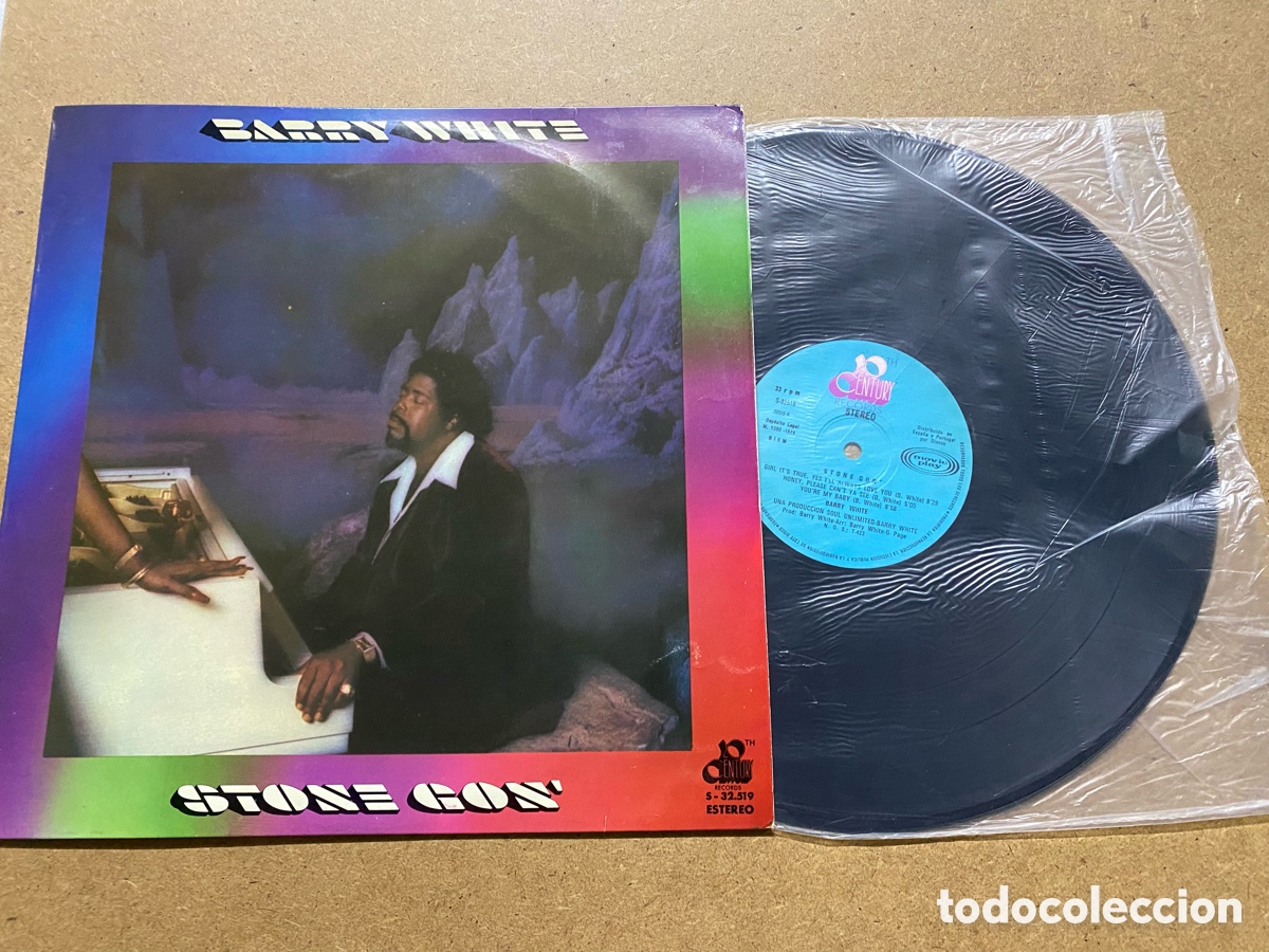 Discos de vinilo: LP VINILO BARRY WHITE. STONE GON. - Foto 3