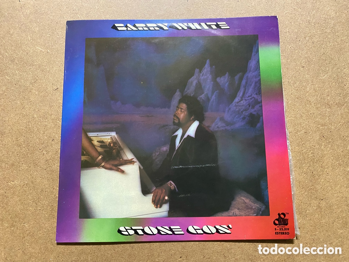Discos de vinilo: LP VINILO BARRY WHITE. STONE GON. - Foto 1
