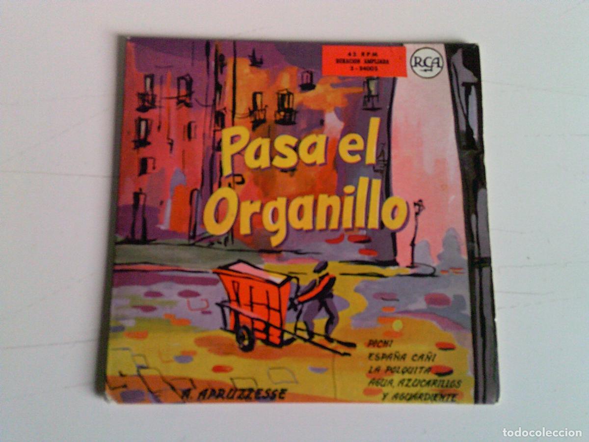 Discos de vinilo: Singels Pasa el organillo - Foto 1