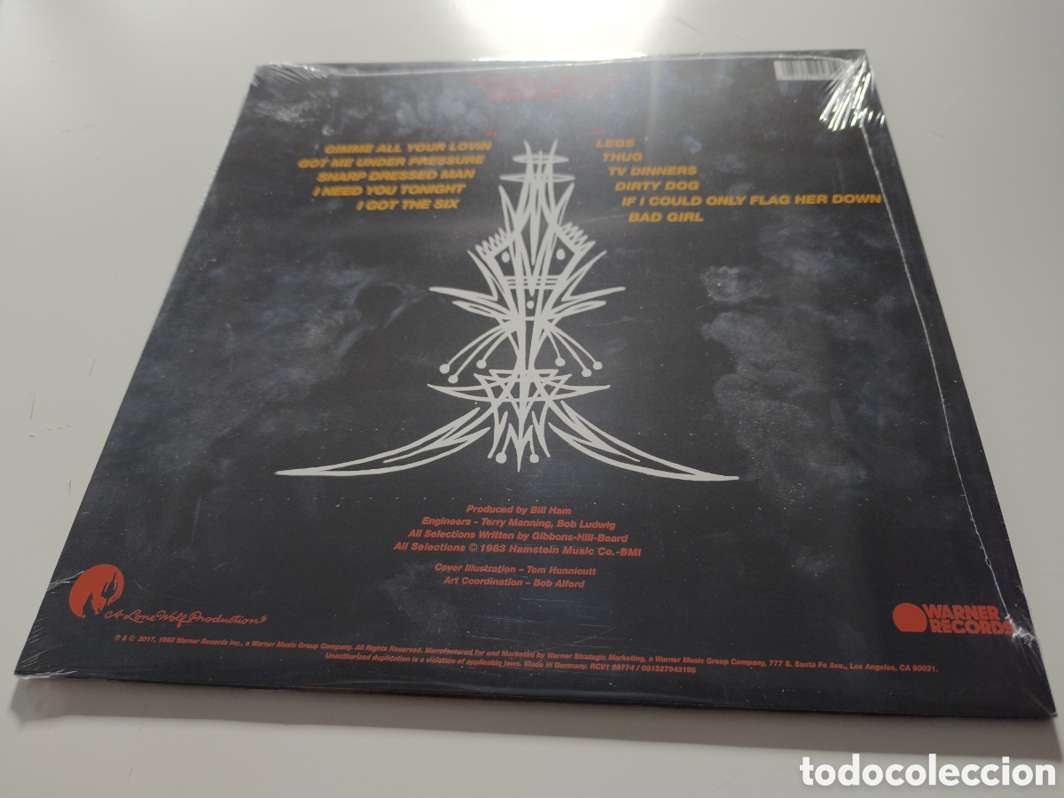 Discos de vinilo: VINILO PRECINTADO DE ZZ TOP ELIMINATOR - VER CONDICIONES DE VENTA - Foto 2