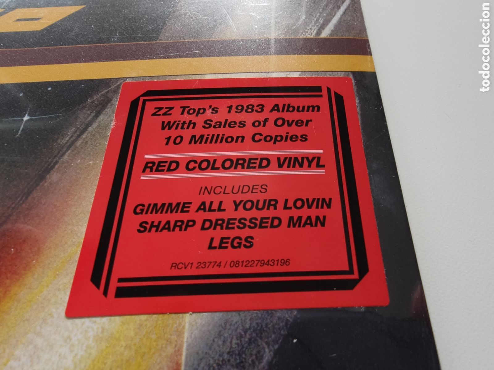 Discos de vinilo: VINILO PRECINTADO DE ZZ TOP ELIMINATOR - VER CONDICIONES DE VENTA - Foto 3