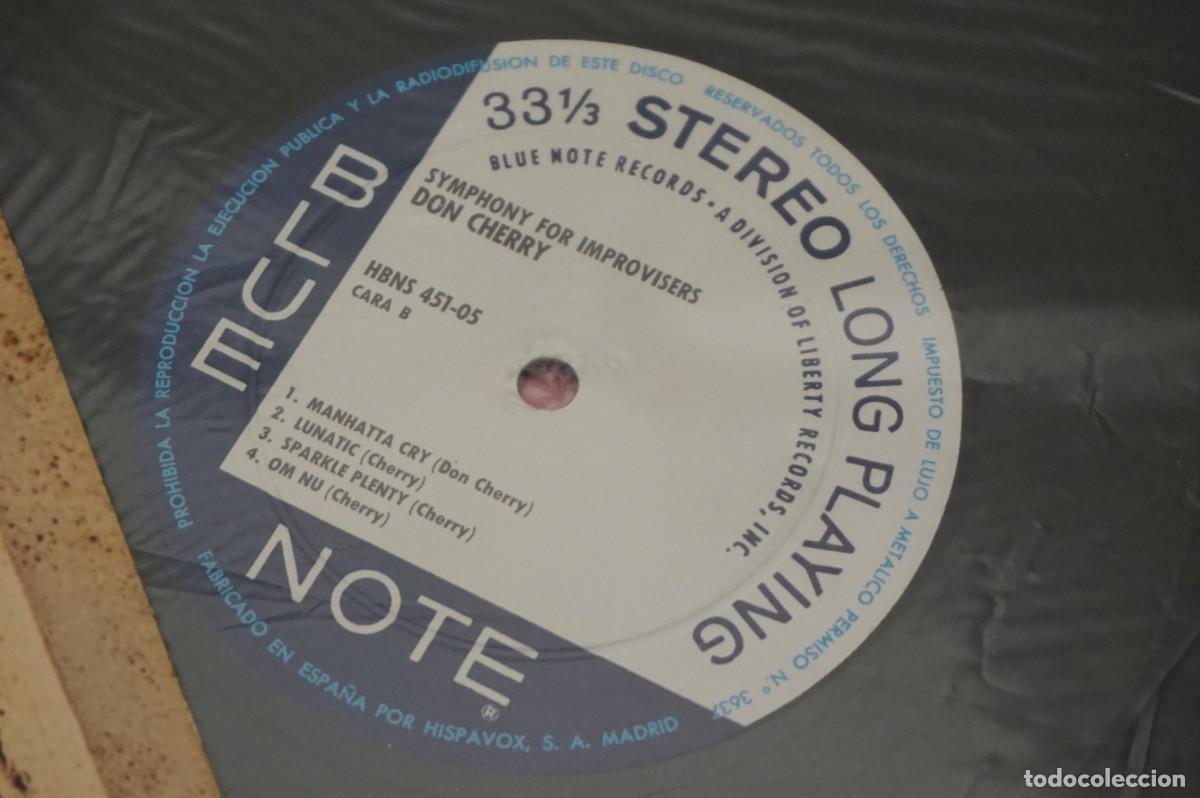 Discos de vinilo: LP - DON CHERRY - SYMPHONY FOR IMPROVISERS - Foto 3