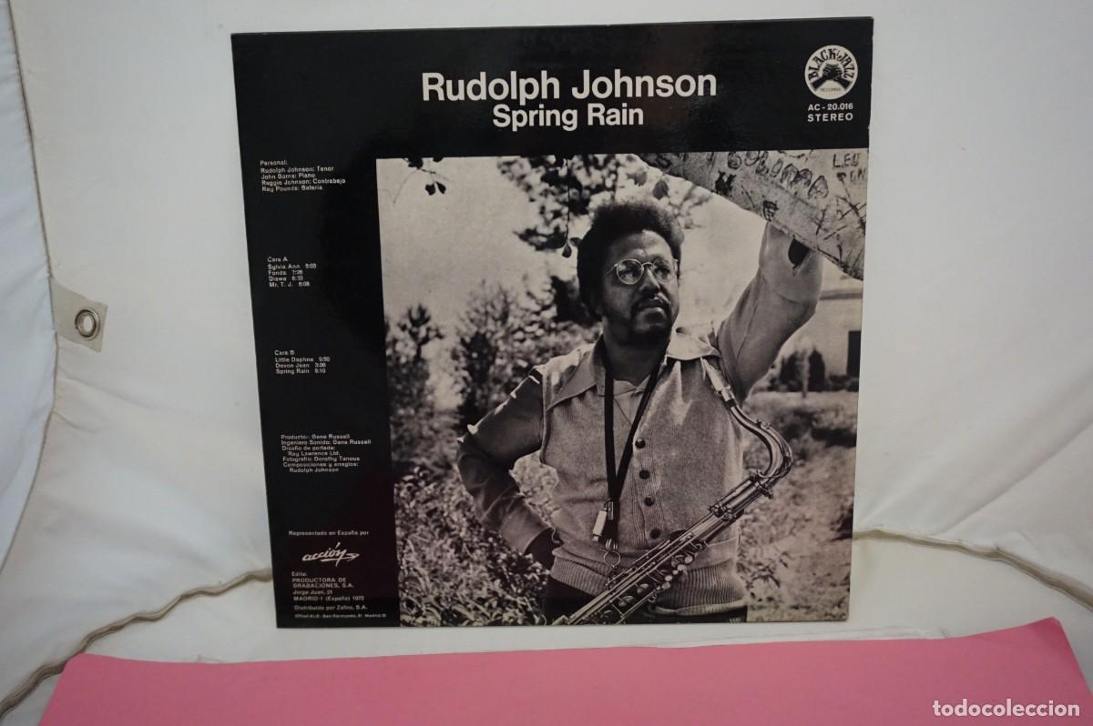 Discos de vinilo: LP - RUDOLPH JOHNSON - SPRING RAIN - Foto 1