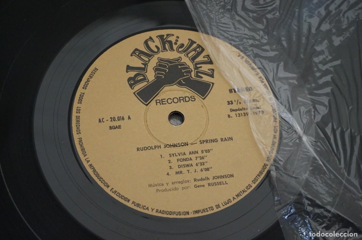 Discos de vinilo: LP - RUDOLPH JOHNSON - SPRING RAIN - Foto 3