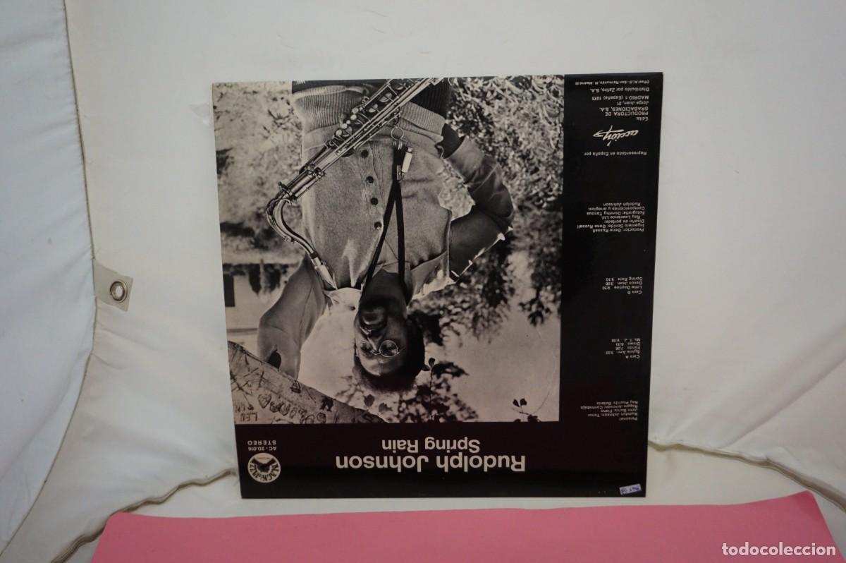 Discos de vinilo: LP - RUDOLPH JOHNSON - SPRING RAIN - Foto 4